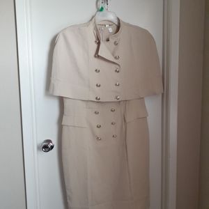 Boutique beige, sleeveless, sizeL dress